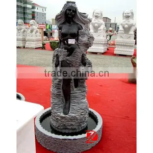 Outdoor Marble Nude Women Fountain thumbnail-2