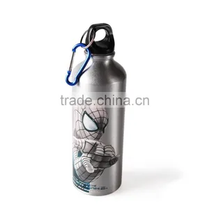 Aluminum Water Bottle Spider Man Design Cold Color Changing thumbnail-2