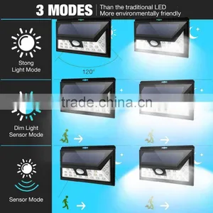 44 LED Motion Waterproof Outdoor Portable Solar Led Light for Patio thumbnail-5