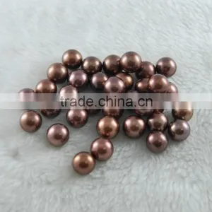 14-15mm Genuine Brown South Sea Pearl Beads thumbnail-2