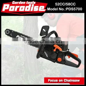 PDS5700 58CC .325 Pitch Oil Pump India Chainsaw for Sale With 22" Bar thumbnail-1