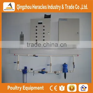 ISO9001 Qualified HERACLES Poultry Equipment Broiler Chicken Feeder /automatic Dosatron Nipple Drinker for Sale thumbnail-6