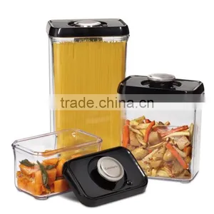 Food Grade BPA Free Plastic Clear Food Container Safe Food Box With Sealed Lid thumbnail-6