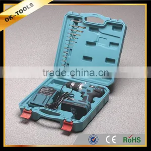 2014 New Made in China Wholesale Modern Power Tools Variable Speed Li-ion Bettery 18V Cordless Drill thumbnail-1