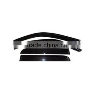 JT-V0403-1smoke Original 1.4mm Window Visor/vent Shade/rain Sun Wind Deflector Fit for Volkswagen Amarok 09-14 thumbnail-1