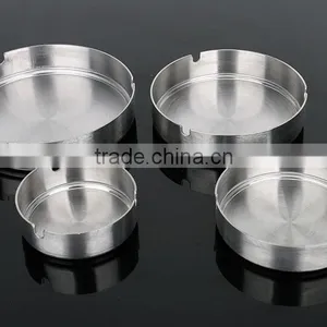 10cm Stainless Steel Cigarette Table Ashtray for Home thumbnail-1