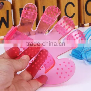 Top Quality Pet Dog Puppy Grooming Finger Glove Bath Massage Rakes Brush Cleaner thumbnail-1