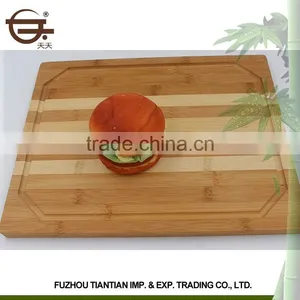 Hot Selling Eco-friendly Natural Square Bamboo Cuttingboard thumbnail-4
