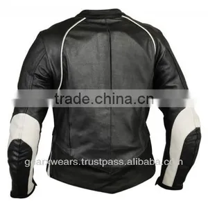 Womens Leather Motorbike Jacket thumbnail-2