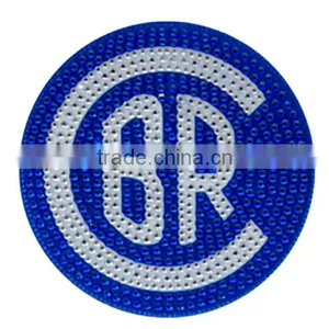 Rainbow Smiley Rhinestone Sticker Wholesale Stone Sticker For Decorative And Gem Crystal Sticker thumbnail-2