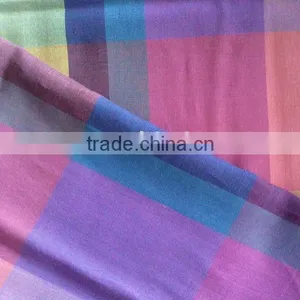 Cotton Yarn Dyed Fabric/Yarn Dyed Plaid Fabric/women's Clothes Fabric thumbnail-1