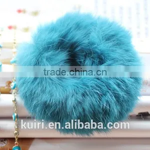 Plastic Lady Hair Accessories Rex Rabbit Fur Hair Band Made in China thumbnail-6