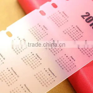 A5/A6 Timetable Board for Planner Transparent PP Spacer for Notebook Customizable Elastic Board thumbnail-5