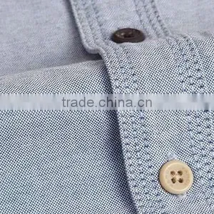 Button Down Collar Oxford Casual Oxford Shirt thumbnail-4