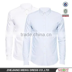 2016 Wholesale Classic Design Button Down Collar Breathable Oxford Shirts for Men thumbnail-1