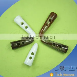 Fast Delivery Washable,Nickel-Free Feature and Covered Technics Bull Horn Buttons thumbnail-1