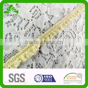 Hot Sale Single Side Delicate Cotton Eyelet Lace Trimming thumbnail-1