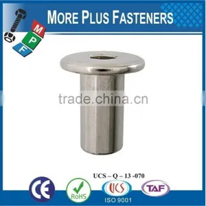 Made in Taiwan Bronze Standard Joint Nickel Black Phosphate Hex Drive Connector Cap Nut thumbnail-3