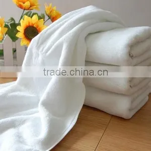 White Plain Cotton 70*140 cm Bath Towel/hotel Towel thumbnail-1
