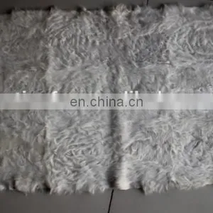 Top Qualiry Factory Direct Natural New Tanned Processed Goat Fur Skin thumbnail-6