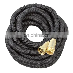 Nature Latex Expandable Garden Water Hose With Brass Metal Connectors thumbnail-1