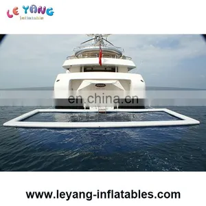 Portable Netted Lap Pool / Box Jellyfish Protection Net / Inflatable Pool for Yachts thumbnail-1