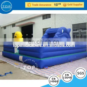 TOP INFLATABLES Brand New Six Flags Inflatable Mamaroo Bouncer Used Fiberglass Water Slide for Sale thumbnail-3