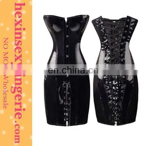 Big Stocks Fashion Cheap Wide Leather Corset Belts thumbnail-1