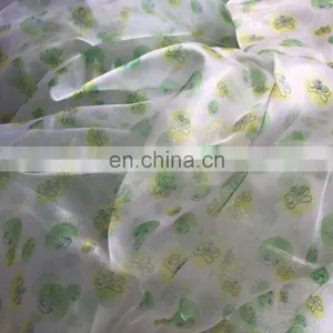 Printed Organza Fabric thumbnail-2