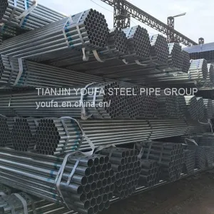 Pregalvanized Round Pipe GI Pipe Fence Pipe Zinc Coating 30 to 180g thumbnail-2