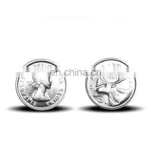 Professional OEM Factory Custom Commercial Souvenir Sliver Metal Copy Canada Coin thumbnail-1