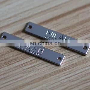 Fantastic Design Custom Logo Metal Label for Kids Clothing thumbnail-6