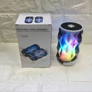 Hot Style T232323a Colorful Wireless Bluetooth Speaker Toonee LED Light Low Tone Cannon Plug Card Mobile Phone Mini Spea thumbnail-5