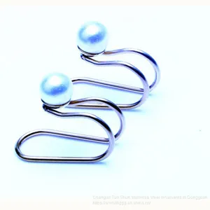 Wholesale Manufacturers Without Ear Pierced Ears Can Wear Nose Clip Ear Clip Titanium Steel Earrings Nose Clip Foreign Trade Wholesale thumbnail-2