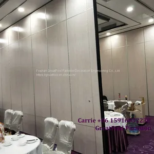 Manufacturer Aluminum Frame Room Folding Partition Wall for Conference Centerhigh Quality Collapsible Temporary Wall Room Dividers for Conference Center thumbnail-2