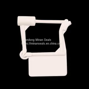 MA - PD 6024 Logo Serial Number Printed Shipping Airline Customer Security Tamper Proof Plastic Padlock Seal thumbnail-1