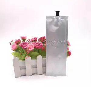 Ink Pigment Liquid Plastic Packaging Bag/pure Aluminum Stand Blank Suction Nozzle Bag thumbnail-1