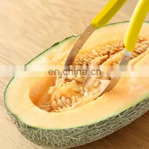 High Quality Stainless Steel Melon Baller Scoop & Fruit Peeler Multi-functional Fruits Tools Set thumbnail-2