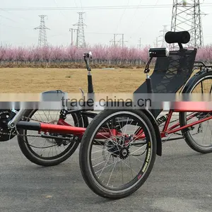 Suspension Folding Recumbent Trike thumbnail-3