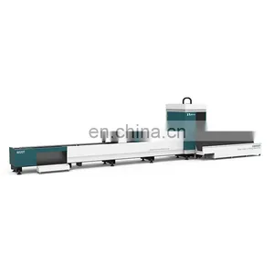 2021 LXSHOW Professional Pipe Tube CNC Fiber Metal Laser Cutting Machine for Square Round Pipe Steel / Pipe Cutter thumbnail-3