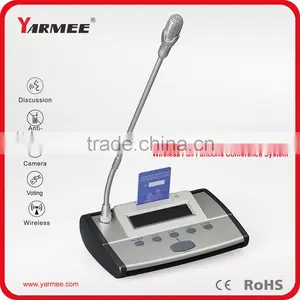 Professional Wireless Full Functions Conference System With Voting Device thumbnail-1