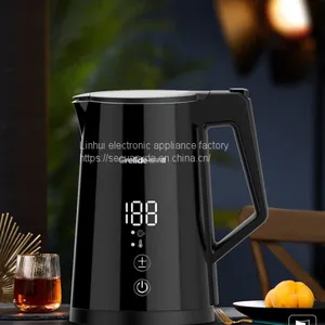 2021 Newest Three Stage Temperature Control Electric Kettle（40/55/80)for Tea,milk,Honey, Flower Tea ，water)（SKYPE:lifuli123） thumbnail-1