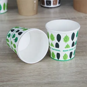 Environmental Friendly Colorful Single Wall Paper Cups thumbnail-1
