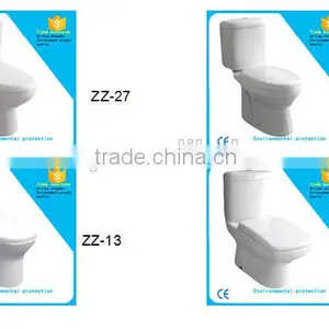 2015 Africa Ceramic Material and Floor Mounted Installation Type Cheap Toilet thumbnail-2