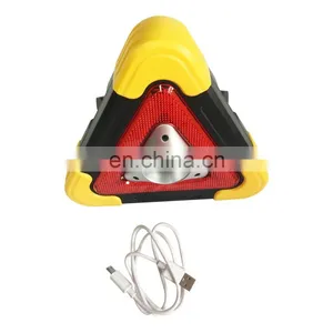 Manual Car Emergency Warning Triangles Light ,Safety Triangles Warning Road Emergency Breakdown Hazard Reflector Signs thumbnail-1