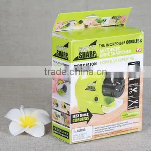 As Seen On Tv Brand New Arrivel Cordless Electric Knife Sharpener Swifty Sharp for Kitchen,portable Knife Sharpener Stone thumbnail-6