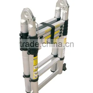 Multifunctional Telescopic Ladder With Two Hinges thumbnail-1