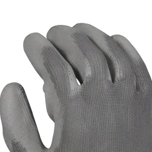 Wholesale Nylon Liner Polyurethane pu Gloves Price thumbnail-5