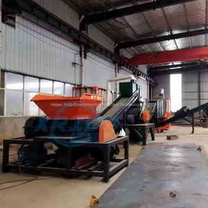 Automatic Waste Shredder Hot Selling Plastic Shredder Double Shaft Shredder for Scrap Metal Wood Plastic Rubber thumbnail-5