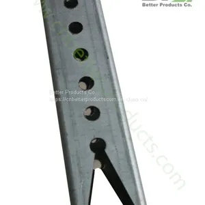 Perforated Galvanized Square Tubular Sign Post thumbnail-5